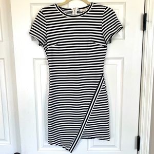 Black & White Striped Dress
